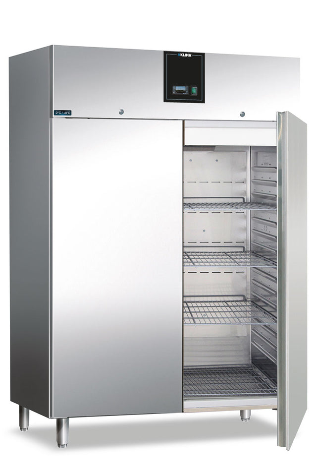 AXF 1520 TN Edelstahlschrank 887 L −2°C / +8°C
