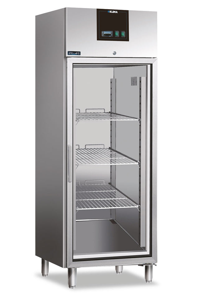 AXF 700 TNG belüfteter Edelstahlschrank mit Glastür
