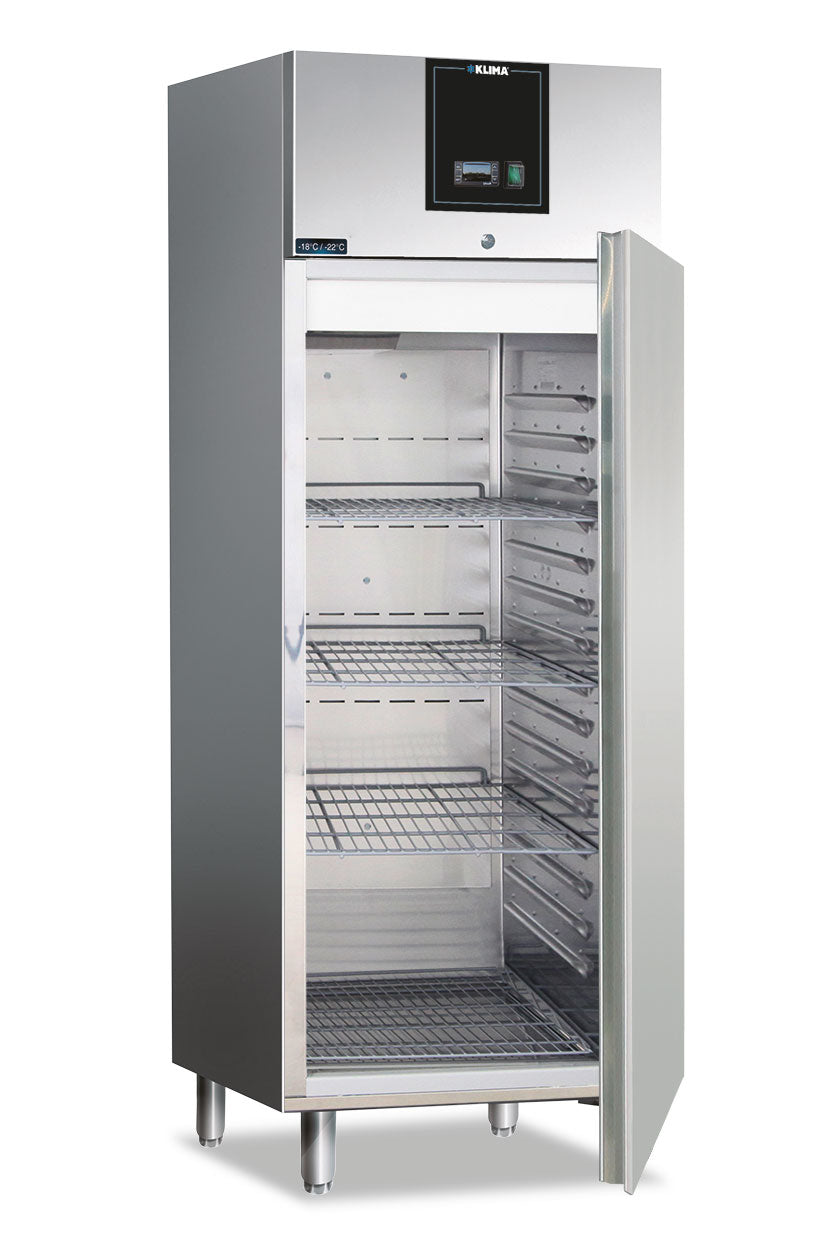 AXF 800 BT ventilierter Edelstahl-Tiefkühlschrank −22°C / −18°C 408 L