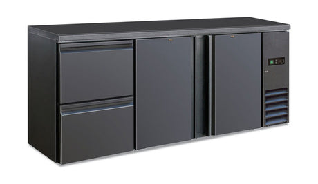 BB 322 SD ventilierter Back‑Bar‑Kühltisch 320 L