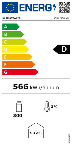 Étiquette énergétique officielle, classe D