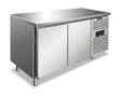 CXF 2100 BT ventilierter zweiflügeliger Tiefkühltisch −22°C / −18°C 190 L