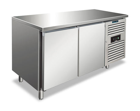 CXF 2100 BT ventilierter zweiflügeliger Tiefkühltisch −22°C / −18°C 190 L