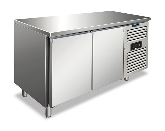 CXF 2100 BT ventilierter zweiflügeliger Tiefkühltisch −22°C / −18°C 190 L