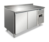 CXF 2200 TN WITH SPLASHBACK ventilierter zweitüriger Kühl- oder Tiefkühltisch