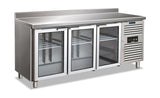 CXF 3200 TNG WITH SPLASHBACK ventilierter Kühlthekentisch