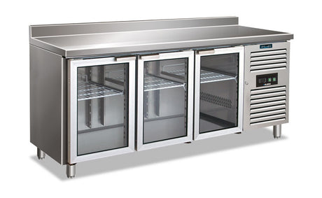 CXF 3200 TNG WITH SPLASHBACK ventilierter Kühlthekentisch