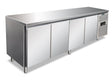 CXF 4100 BT ventilierter viertüriger Tiefkühltisch 2230×700×860 mm