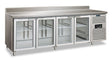 Ventilierter vier­türiger Kühl­tisch CXF 4200 TNG WITH SPLASHBACK 2230×700×960 mm
