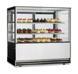 DELUXE 122 PSV vierseitige Panorama-Kuchenvitrine 1200×740×1200 mm