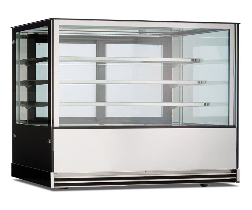 Vierseitige gekühlte Glas-Kuchenvitrine DELUXE 153 PSV
