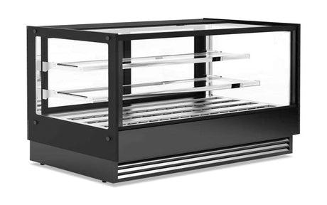 Warmhaltevitrine DLH 120, +30°C / +80°C, 205 L, 1200×530×730 mm