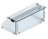 Obere Regalgruppe Vollglasdifferenz für neutrale Serviceeinheit (1,2 m³) - 1800 x 375 x 440 mm