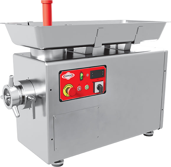 Stainless Steel Refrigerated Meat Mincer – 220V / 500 kg/hour