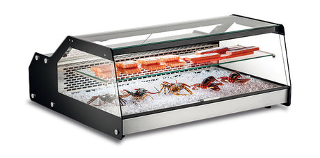 FISHOW 100 GN-Aufsatzkühlvitrine +2°C / +12°C 148 L