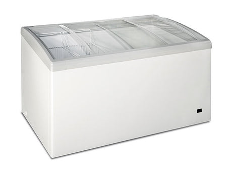 Gefriertruhe mit gewölbtem Glasdeckel FR 468 SLC 1400×690×830 mm