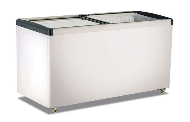 FRC 500 PFF Glasdeckel-Kühl- oder Gefriertruhe 1634×653×900 mm