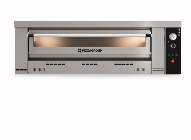 Gas pizza oven Flame 9 – 9 pizzas – 29 kW – 1480×1500×470 mm