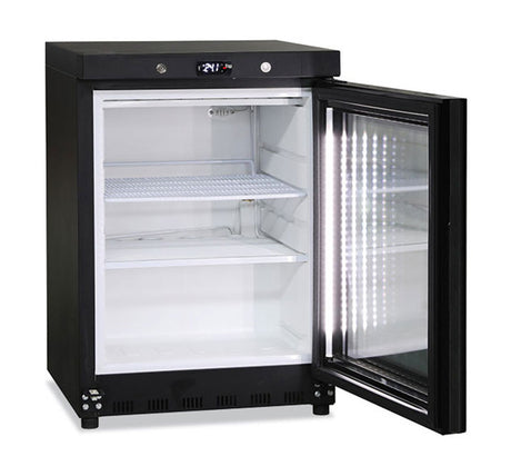 Statischer Gefrierschrank mit Glastür GN 200 G BT BLK