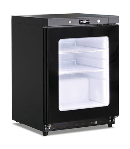 GN 200 G TN gewerblicher GN-Kühlschrank Glasfront 200 L
