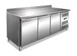 Drei­türiger ventilierter Kühl­tisch mit Alzatine GN 3200 TN WITH SPLASHBACK