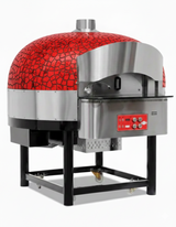 Four à pizza gaz rotatif numérique – Ø 300 mm – 9 pizzas