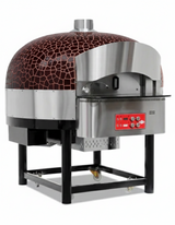 Four à pizza gaz rotatif numérique – Ø 300 mm – 9 pizzas