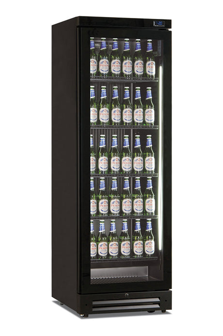 Glastür-Gefrierschrank ICOOL 402 G SZ BLK