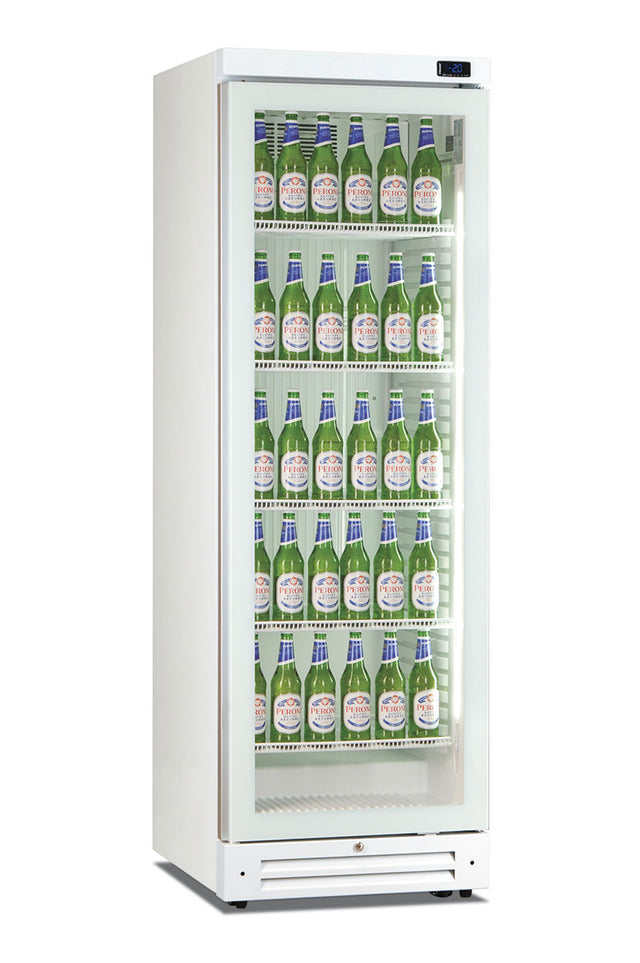 Glastür-Gefrierschrank ICOOL 402 G SZ WHT 600×651×1861 mm