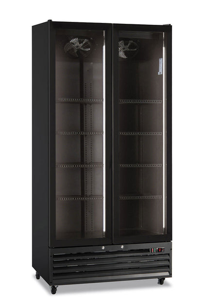 ICOOL 80 Glastür-Getränkekühlschrank 940×615×2023 mm