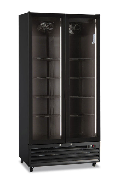 ICOOL 80 Glastür-Getränkekühlschrank 940×615×2023 mm