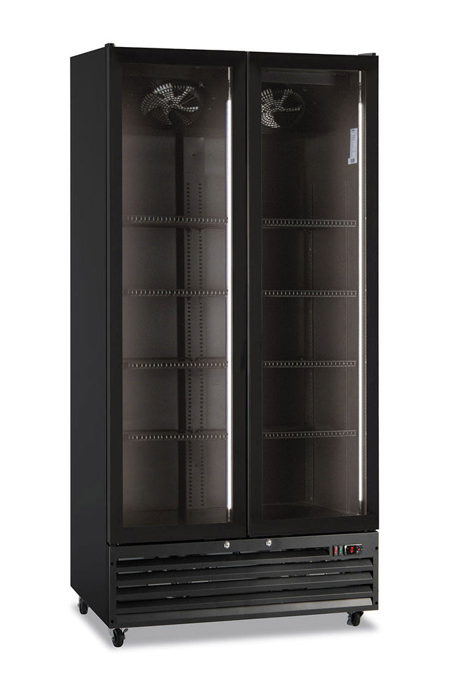 ICOOL 80 Glastür-Getränkekühlschrank 940×615×2023 mm