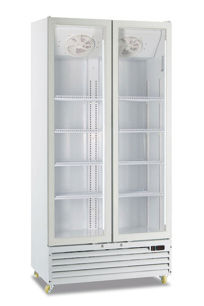 ICOOL 80 Glastür-Getränkekühlschrank 940×615×2023 mm