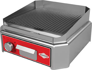 Mini-Elektrogrill mit gerippter Platte – 2,5 kW