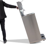 Mobiles Handwaschbecken mit Fußbedienung – 0,45 m³