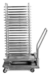 Tray Carrying Trolley and Tray Kit – 24x(1/1 Gn) | 12x(2/1 Gn)