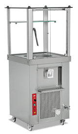 Distributore Ayran Acciaio Inox Frizzante 40 l – 660×600×1528 mm