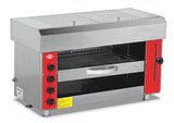 Gril Salamandre Gaz – 4 brûleurs – 964×568×580 mm
