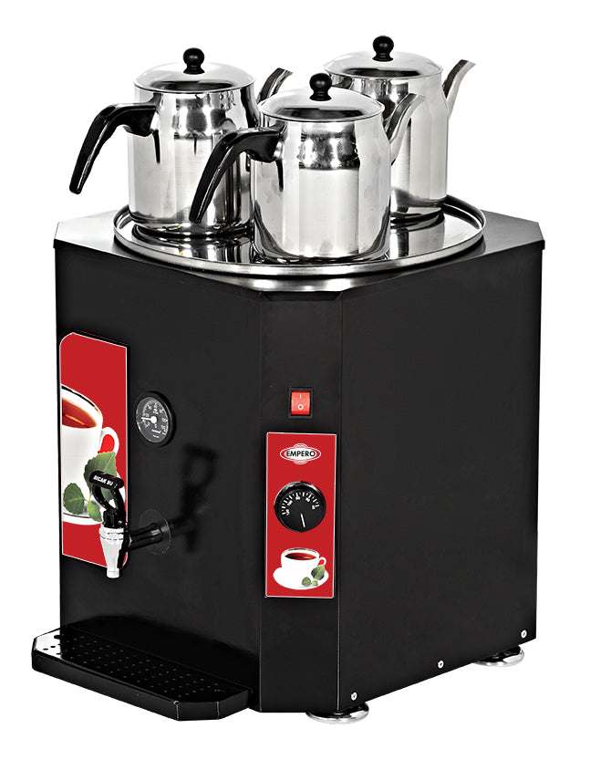 Teekocher mit Kanne 350 Tassen – 37 L