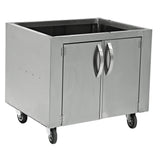 Stainless Steel Bottom Cabinet with Door – 0.38 m³
