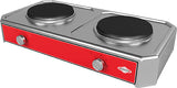 Mini Electrical Cooker  2 Circle Plates – 4 kW