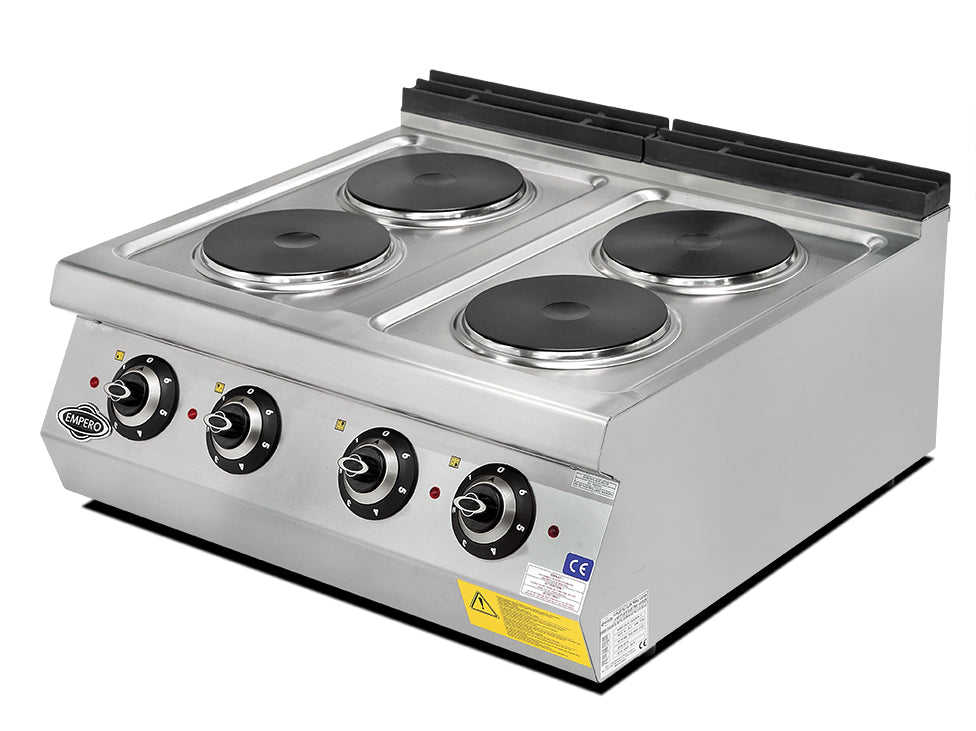 Electrical Cooker 4 Circle Plates – 400V / 8 kW
