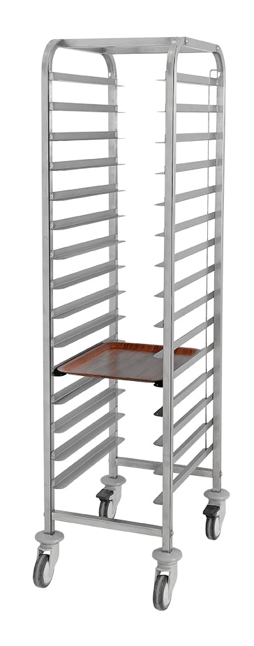 Tablettwagen mit Schienen dreireihig für 37x53 – 39-45 Tablett