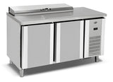 Pizza and Salad Refrigerator with 2 Doors – 300 L