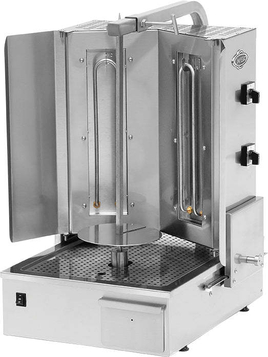 Shawarma-Maschine Motor unten – 2 Brenner / 3 kW