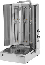Shawarma Machine Motor at Bottom – 6 Burners / 8.1 kW