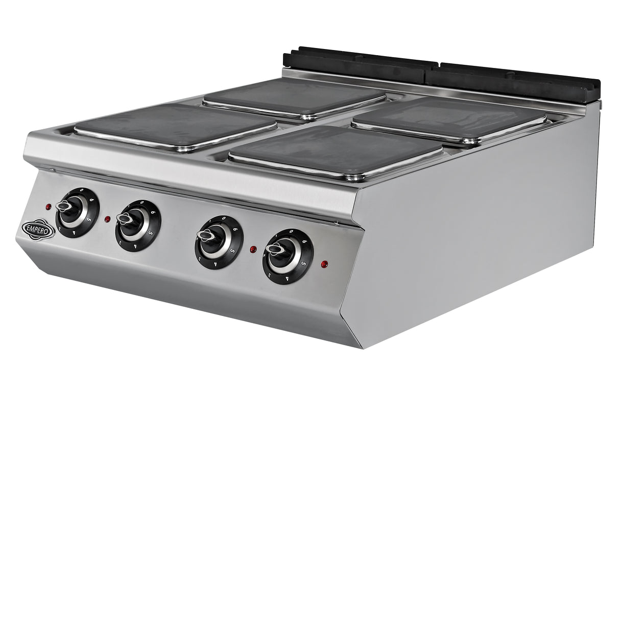 Elektroherd 4 quadratische Platten – 400 V / 11,2 kW