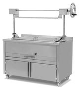 Erhöhte Holzkohlegrills – 1,69 m³