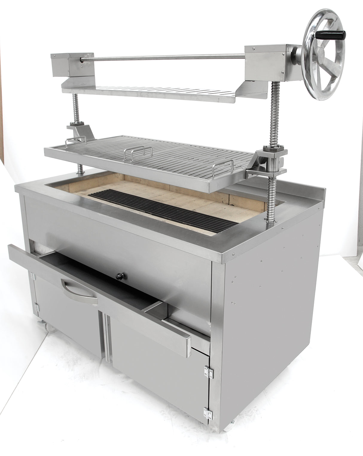 Erhöhte Holzkohlegrills – 1,69 m³