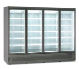 Wandkühlregal MR 250 TN4, 2508×710×2003 mm